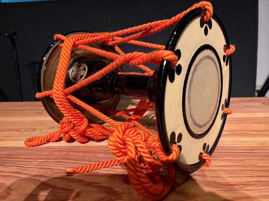 和楽器　小鼓　【美品】 遺品整理】蒔絵 小鼓、琴などの和楽器、浮世絵 木版画など 東京都杉並