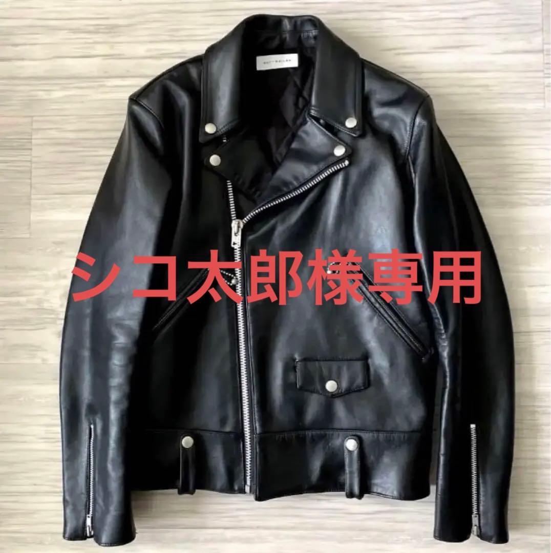 【シコ太郎】シングルライダースジャケット Rottweiler 牛革