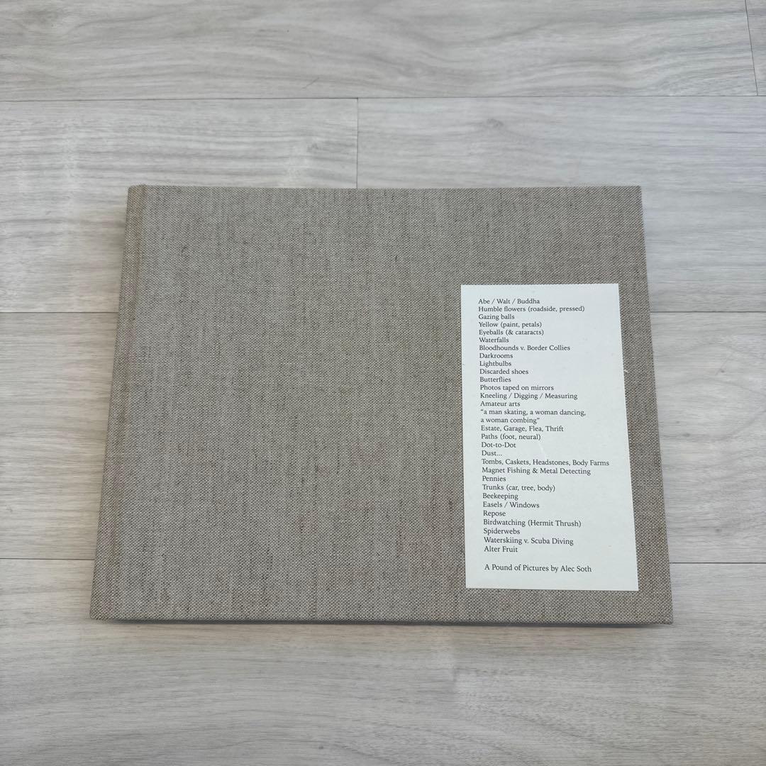 サイン入り Alec soth a pound of pictures 写真集 A Pound of Pictures