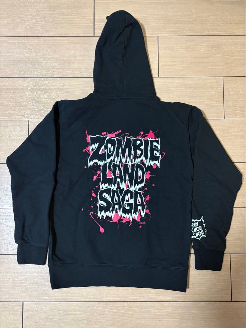 ゾンビランドサガ　フランシュシュ　佐賀よ共にわいてくれ　パーカー