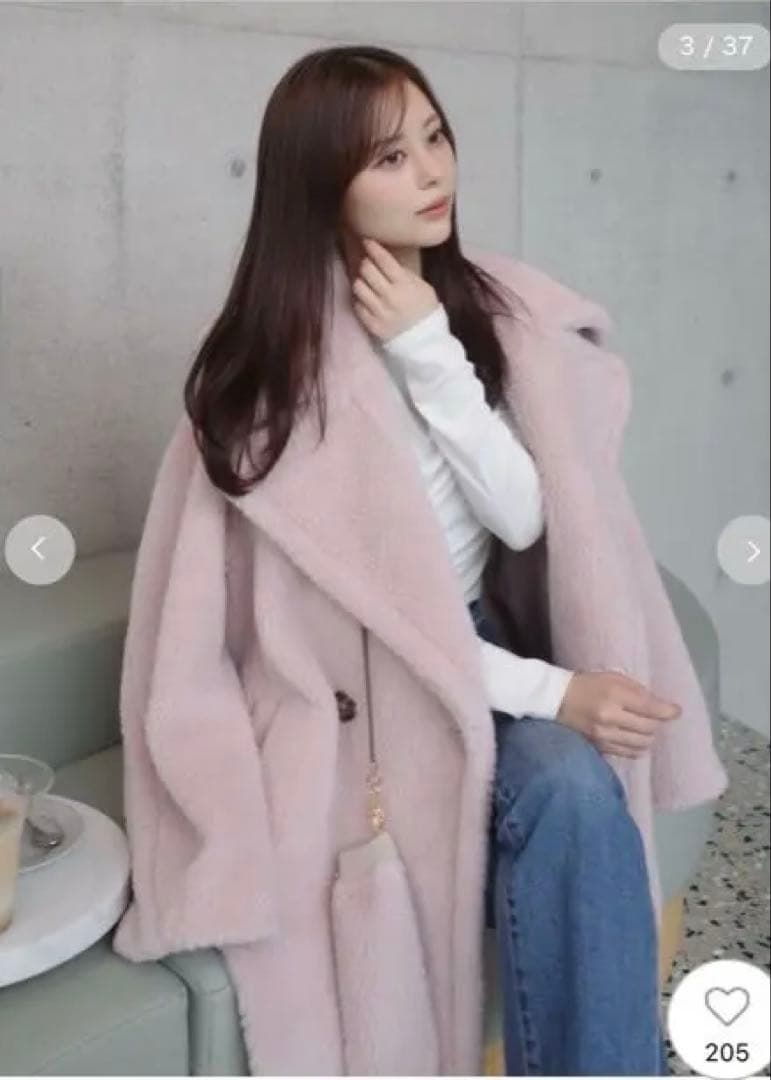 FRAY I.D ECOPELボアミドルコート FRAY I.D｜ECOPELボアミドルコート | Rakuten Fashion(楽天