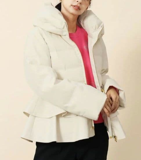 ☆新品、未使用☆ FENNEL フレアペプラムダウンコート ヤマダヤ