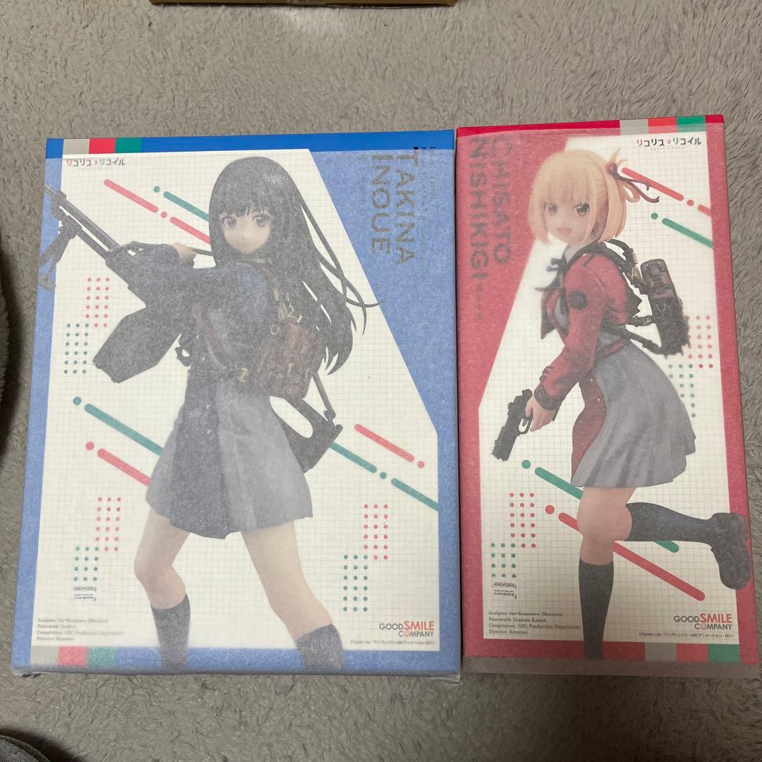 リコリスリコイル　グッスマ　ちさと　たきな　フィギュアセット　新品未開封