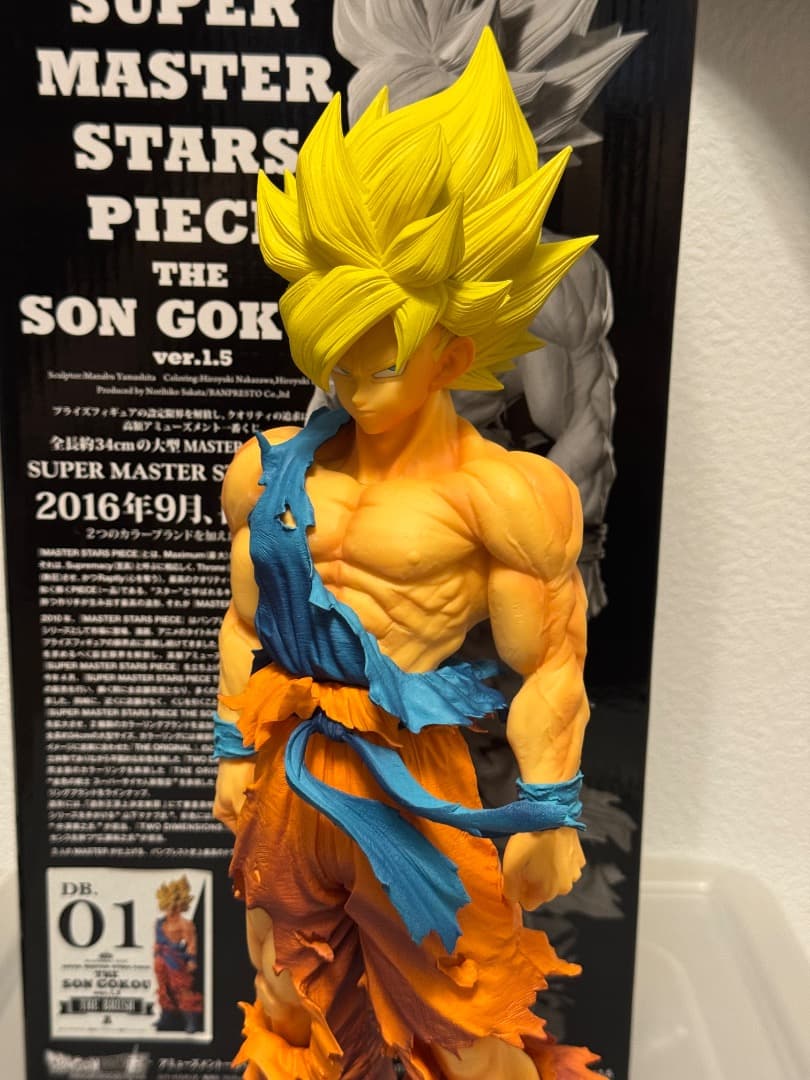 yuta19820408　ドラゴンボール　SMSP 孫悟空　01賞 アミューズメント一番くじ DRAGONBALL超 SUPER MASTER STARS PIECE THE