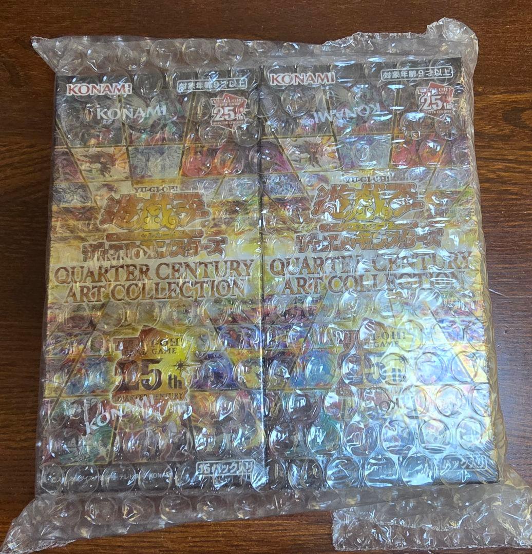 遊戯王 QUARTER CENTURY ART COLLECTION BOX×2 - メルカリ