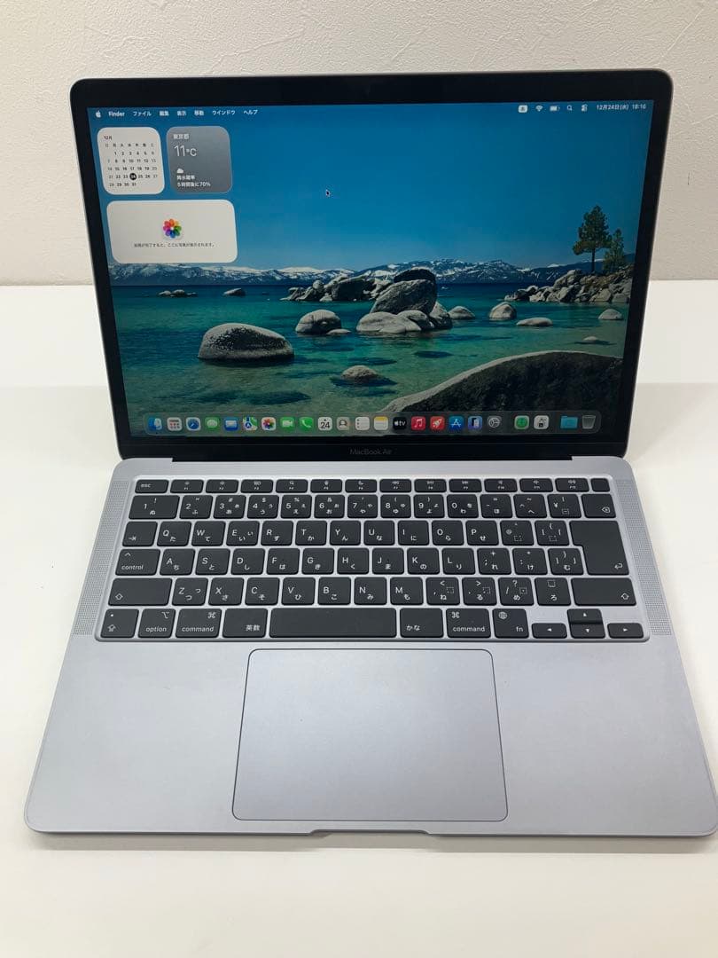 【美品】MacBook Air (M1,2020) 充放電24回バッテリー99%