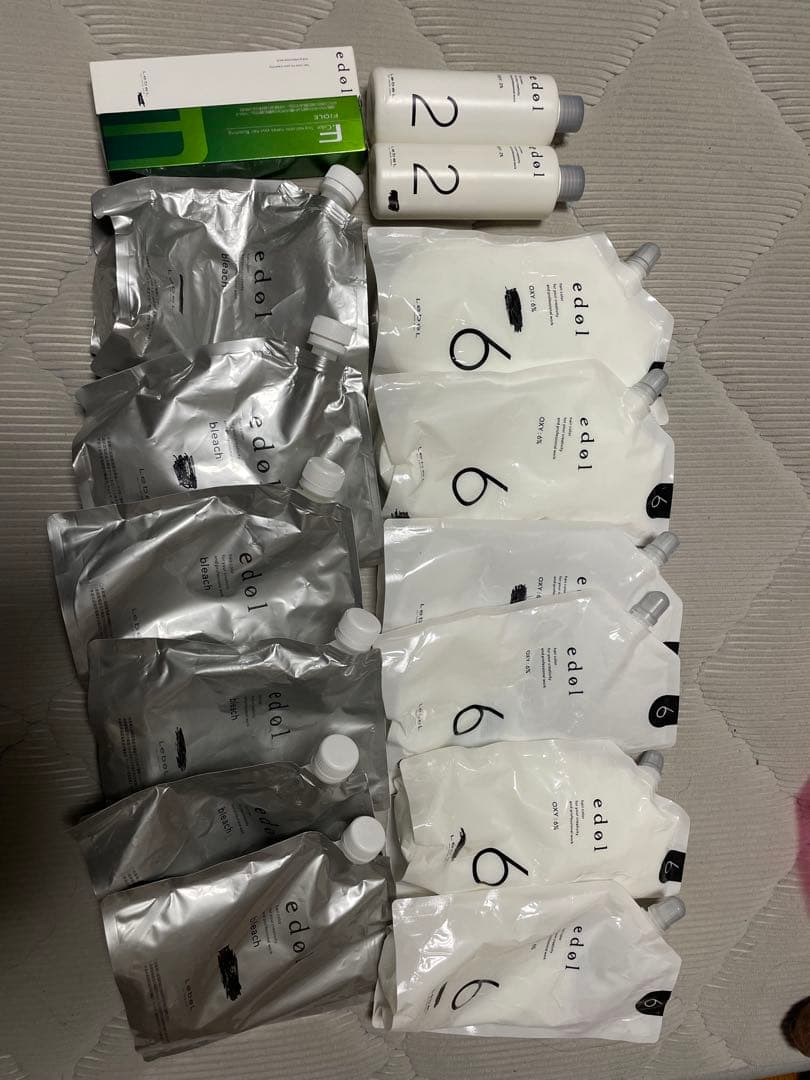 edol ブリーチ剤セット 色番号6・2 OXY 6%