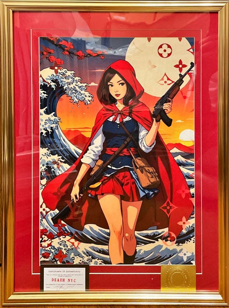 額込 世界限定100枚DEATH NYC アートポスター 現代アート 14