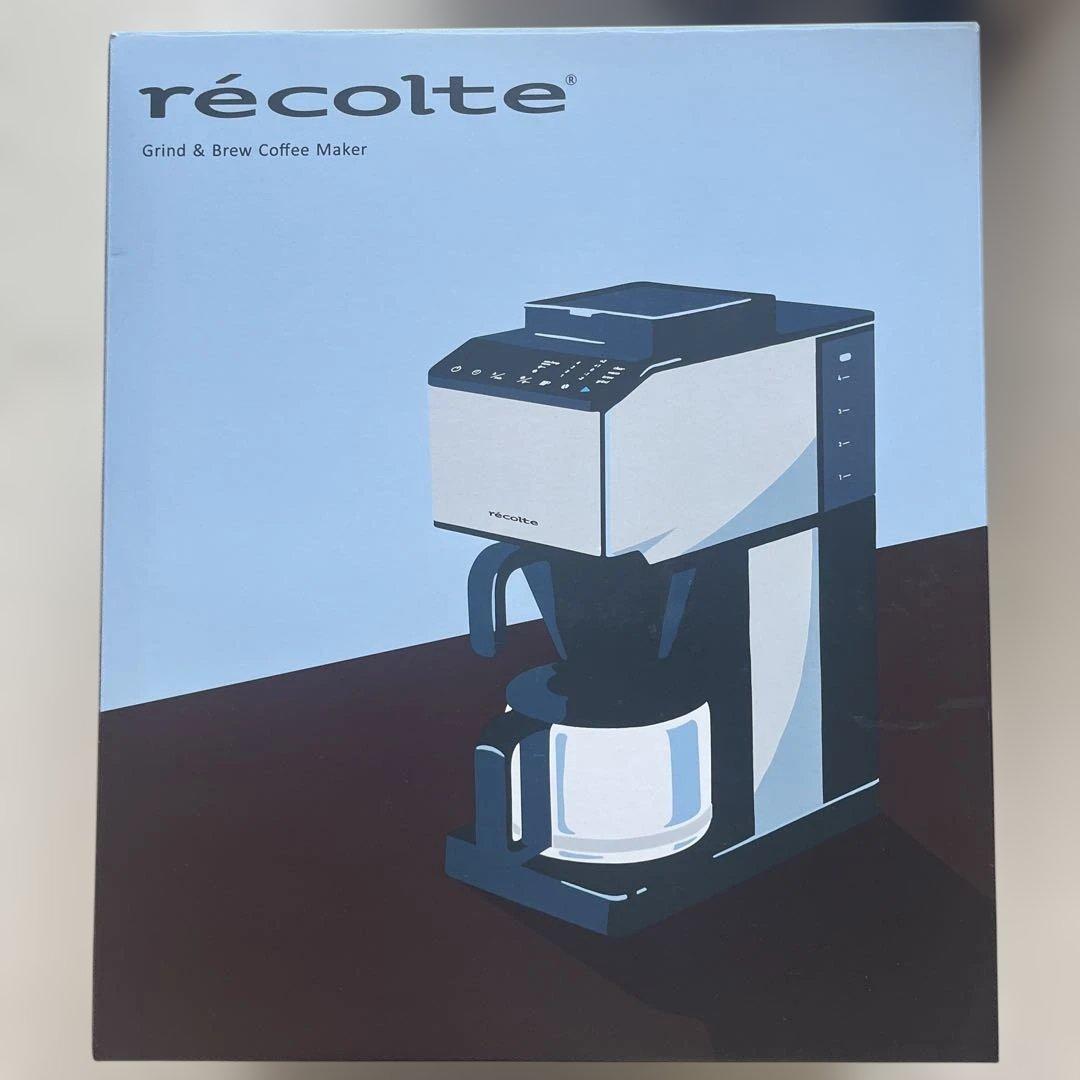 【新品未使用】レコルトGrind & Brew Coffee Maker