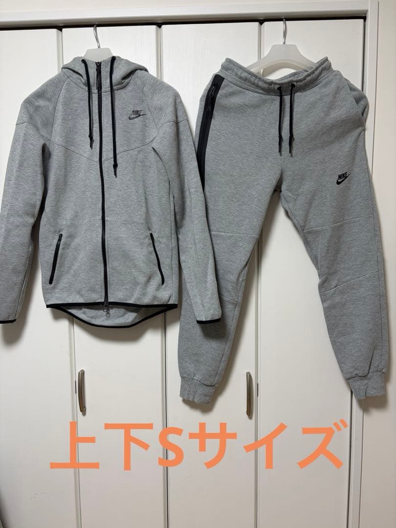 NIKE テックフリース OG 10周年復刻 Sサイズ 上下 セット グレー