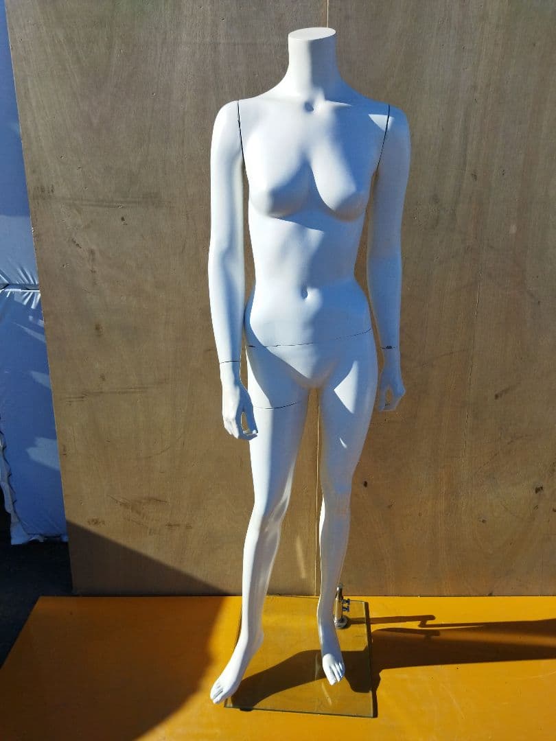 女性用マネキン トルソー 約45×45×H160cm　人形　等身大