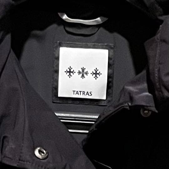 極美品】TATRAS ☃ タトラス コサヴァ系 ダウン 黒 ファー 02 M - メルカリ