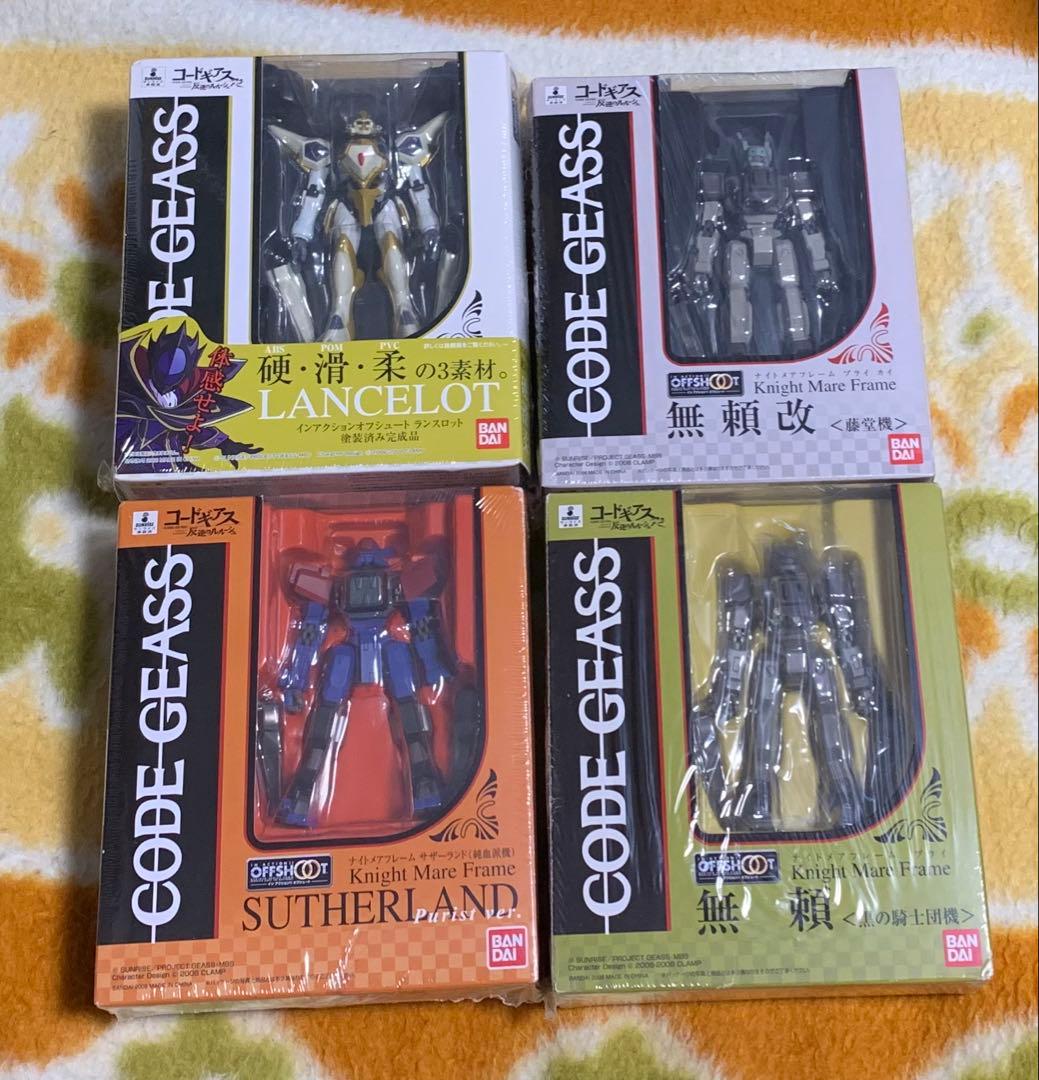 インアクションオフシュート コードギアス 開封品4点セット