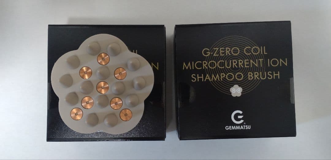 【超お買い得！2個セット】マイクロカレント＆マイナスイオンのシャンプーブラシ！