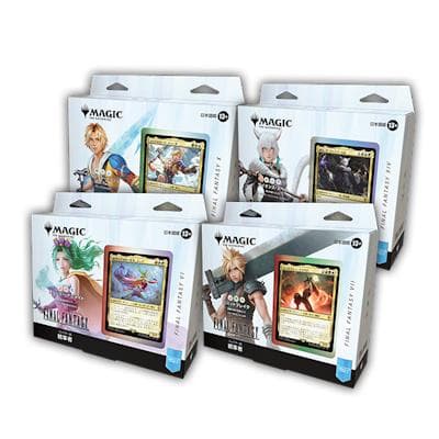 1/21まで【新品未開封】MTG FF統率者デッキ コレクター版 英語版 4種類