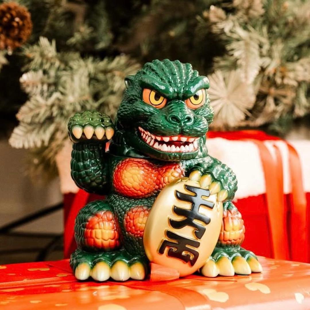 未来に帰る 招きゴジラ クリスマスver. デスゴジ バーニングゴジラ