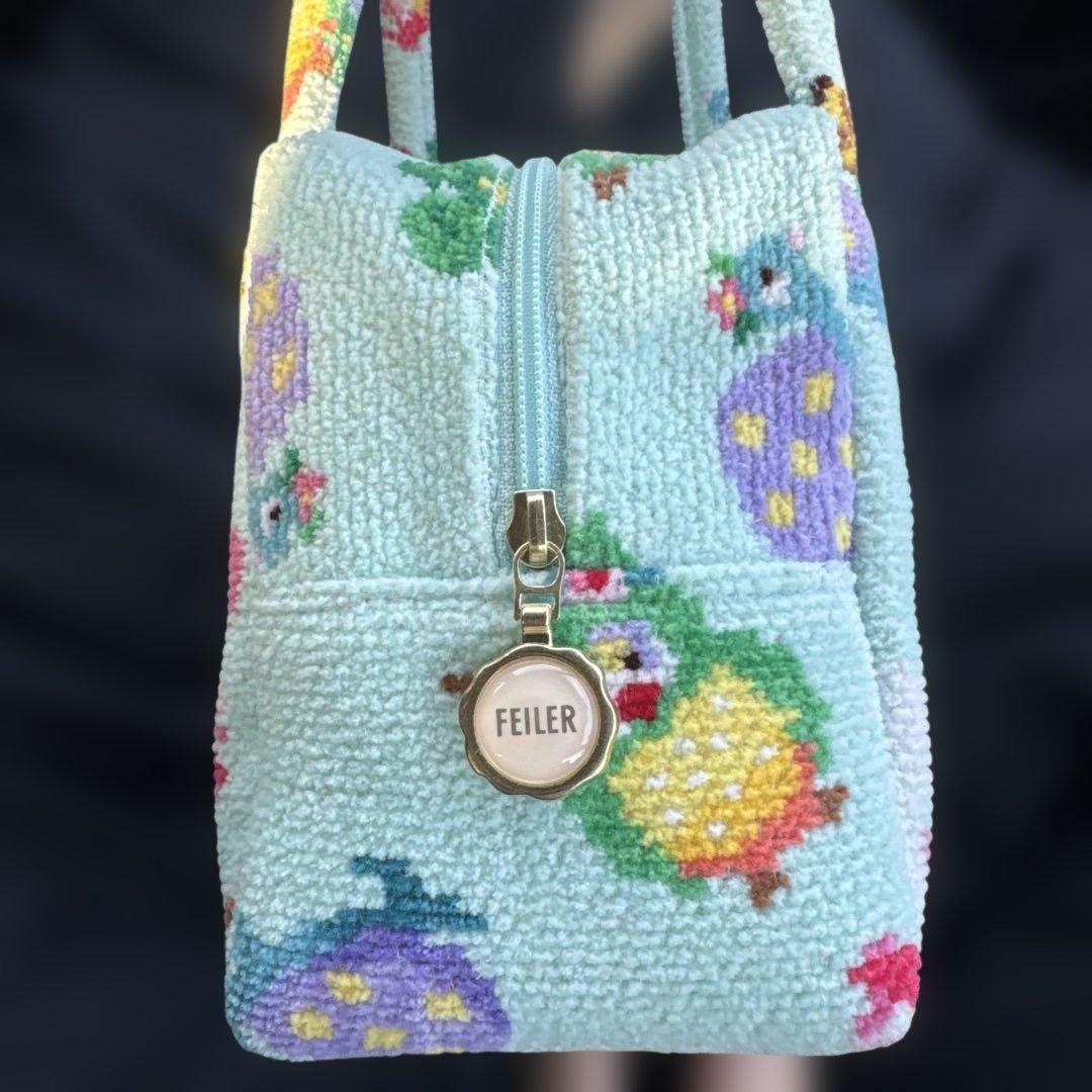 フェイラー神崎恵コラボ ファンキーフォーチュンミニキューブバッグ