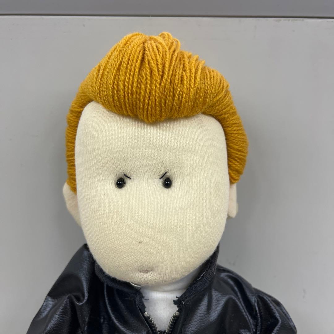 デッドストック 昭和レトロ ツッパリ君 人形 ぬいぐるみ つっぱり 大