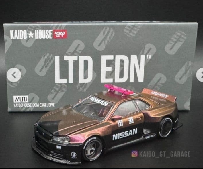 LTD EDN 日産 GTR34 カイドウワークス V2 エアロ カイドウハウス Nissan スカイライン GT-R R34 Kaido Works (V2 エアロ) SHINJUKU V2