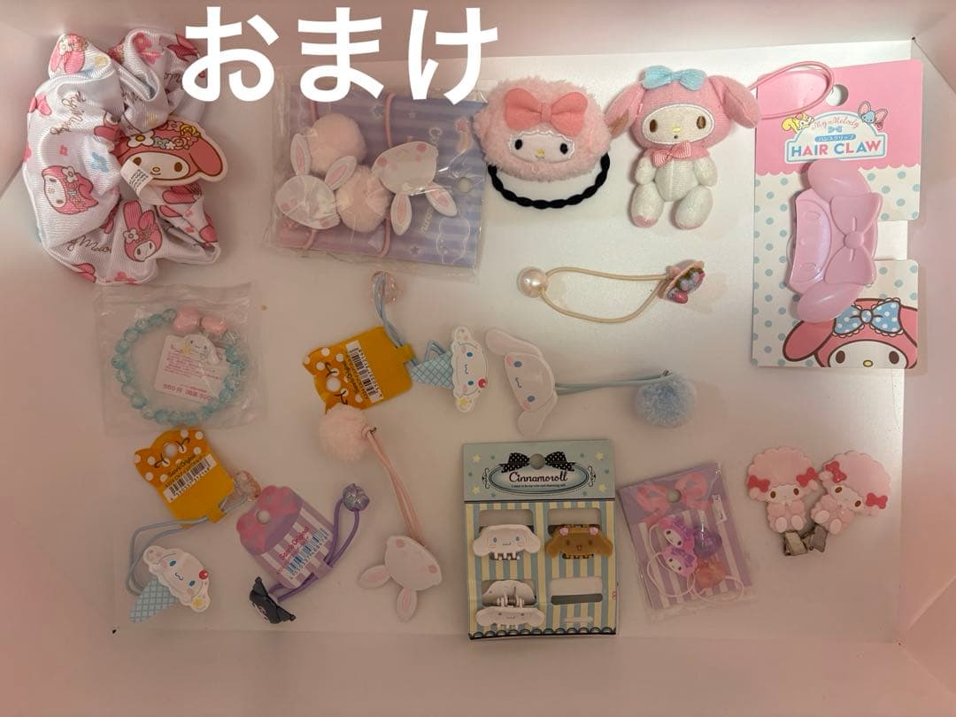 サンリオ ヘアクリップ マイメロ マイメロディ シナモロール クロミ