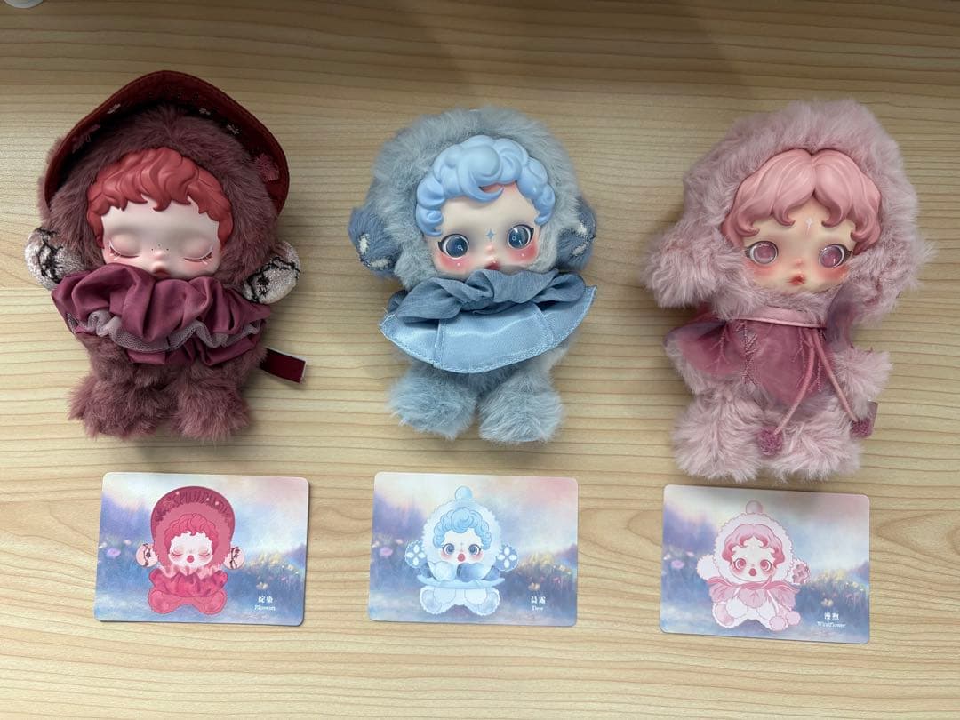 【正規品】スカルパンダ　L'impressionniste 3体セット POP MART（ポップマート） 正規品保証 SKULLPANDA L'impressionnisme