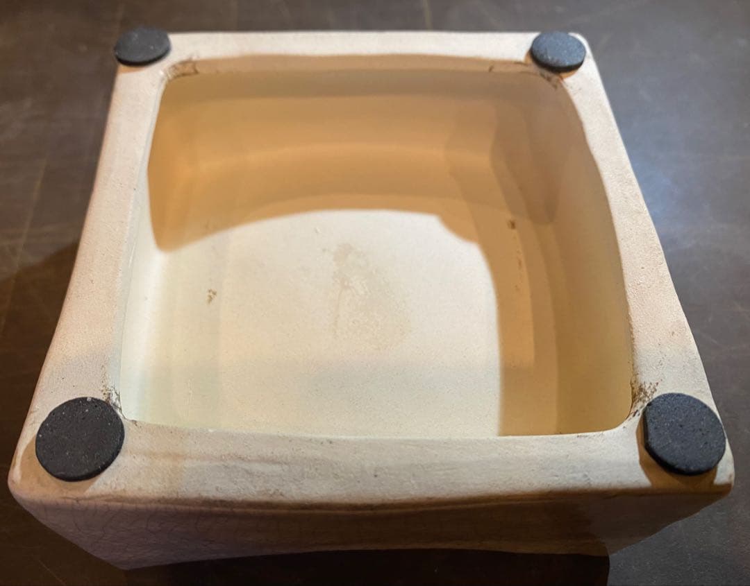 美品 お香たて・ハンドメイド陶器製台座 2点セット ヴィンテージ レア 美