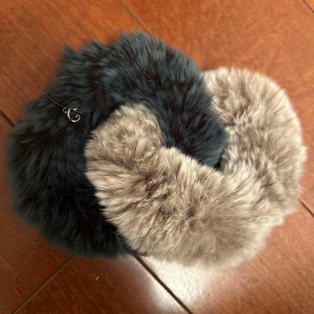 コンプレックスビズダブルファーシュシュ - メルカリ