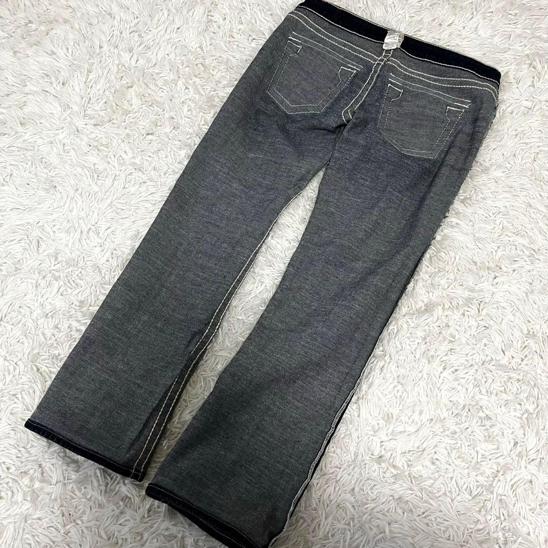 希少】トゥルーレリジョン DISCO BILLY BIGT 濃紺 白糸太 29 - メルカリ