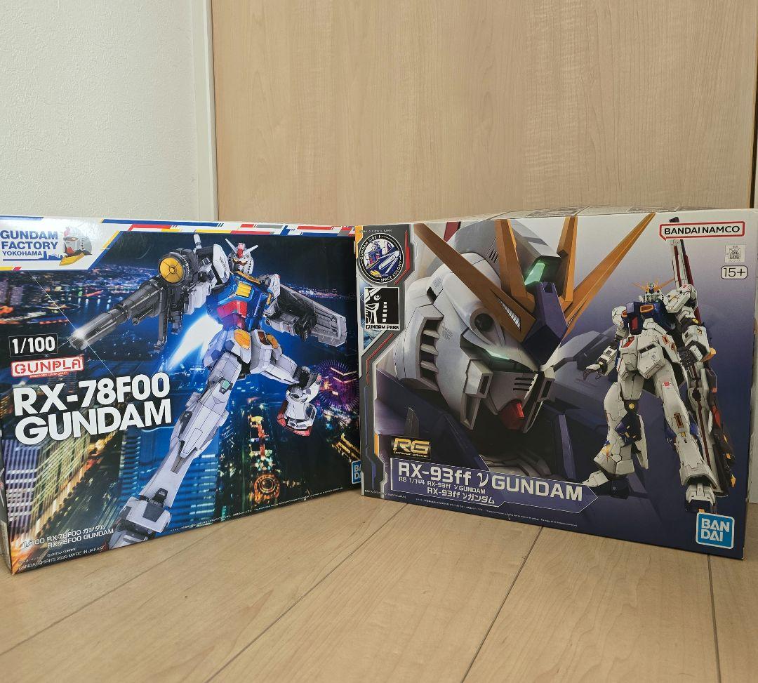 RG RX-93ff νガンダム 1/100 RX-78F00 ガンダム