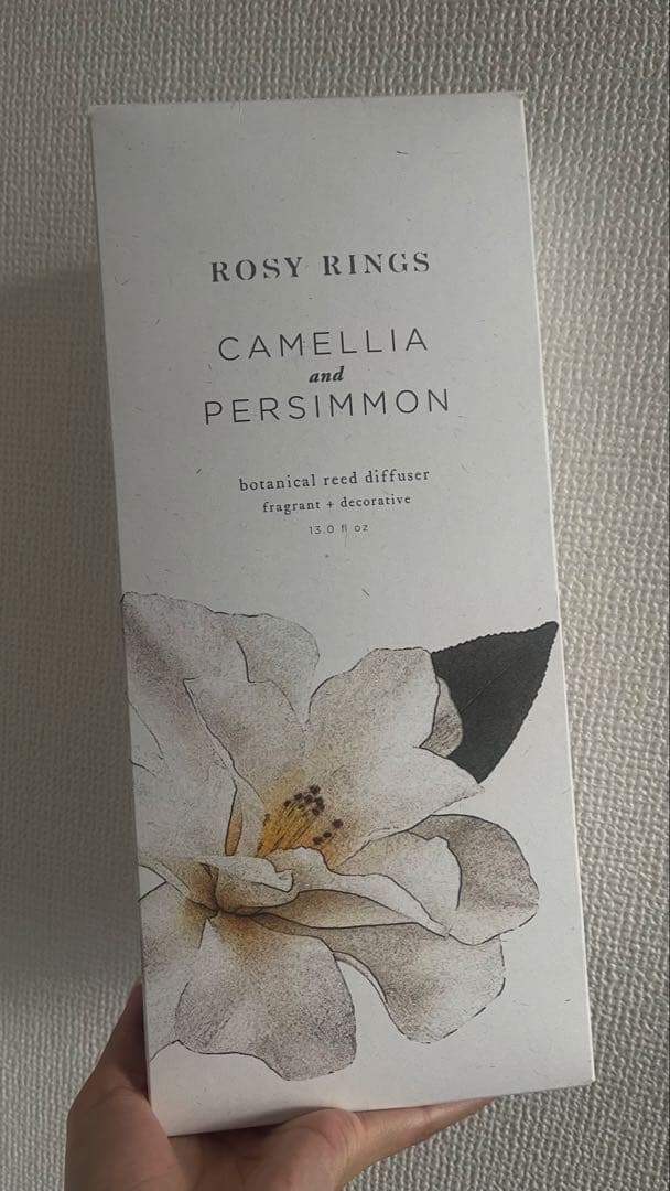 ROSY RINGS ボタニカルリードディフューザー カメリア & パーシモン ボタニカルリードディフューザー カメリア & パーシモン | ROSY RINGS