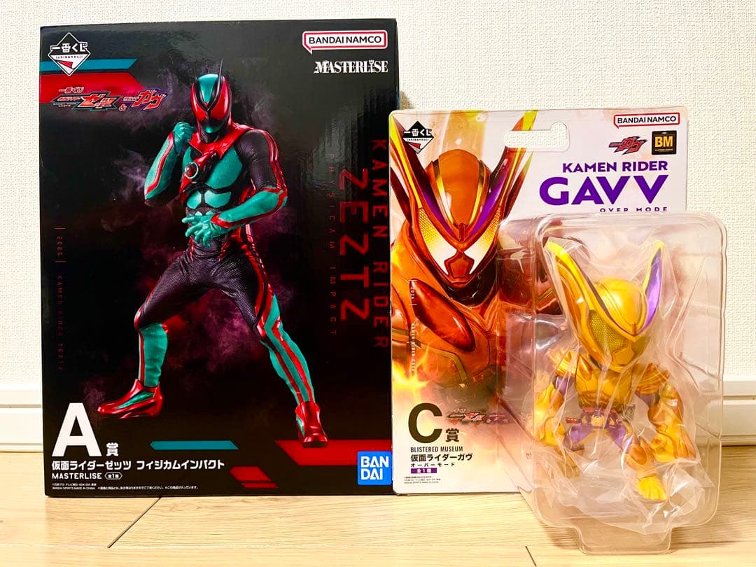一番くじ 仮面ライダー ゼッツ&ガヴ オーバー A賞C賞 2点セット 一番くじ 仮面ライダーゼッツ＆仮面ライダーガヴ｜一番くじ倶楽部