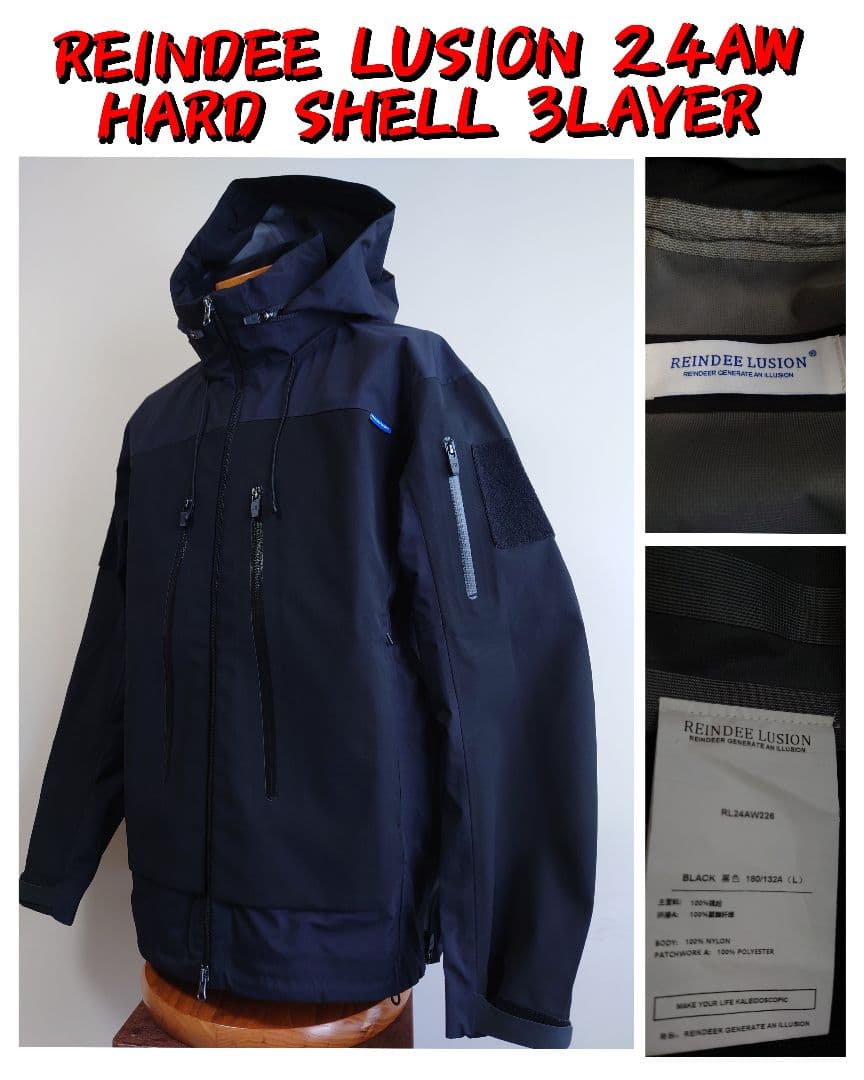 ジャケット・アウター REINDEE LUSION 24AW HARD SHELL 3LAYER