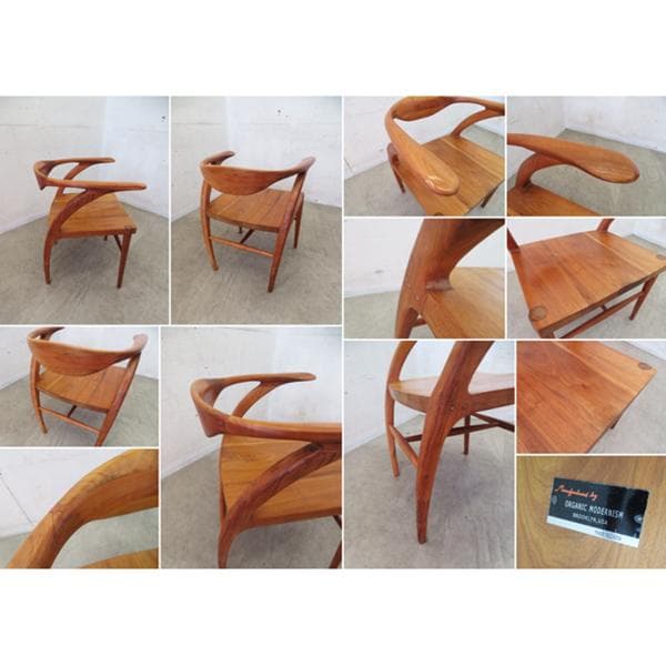 展示品□オーガニックモダニズム□アームチェア□NY□アメリカ