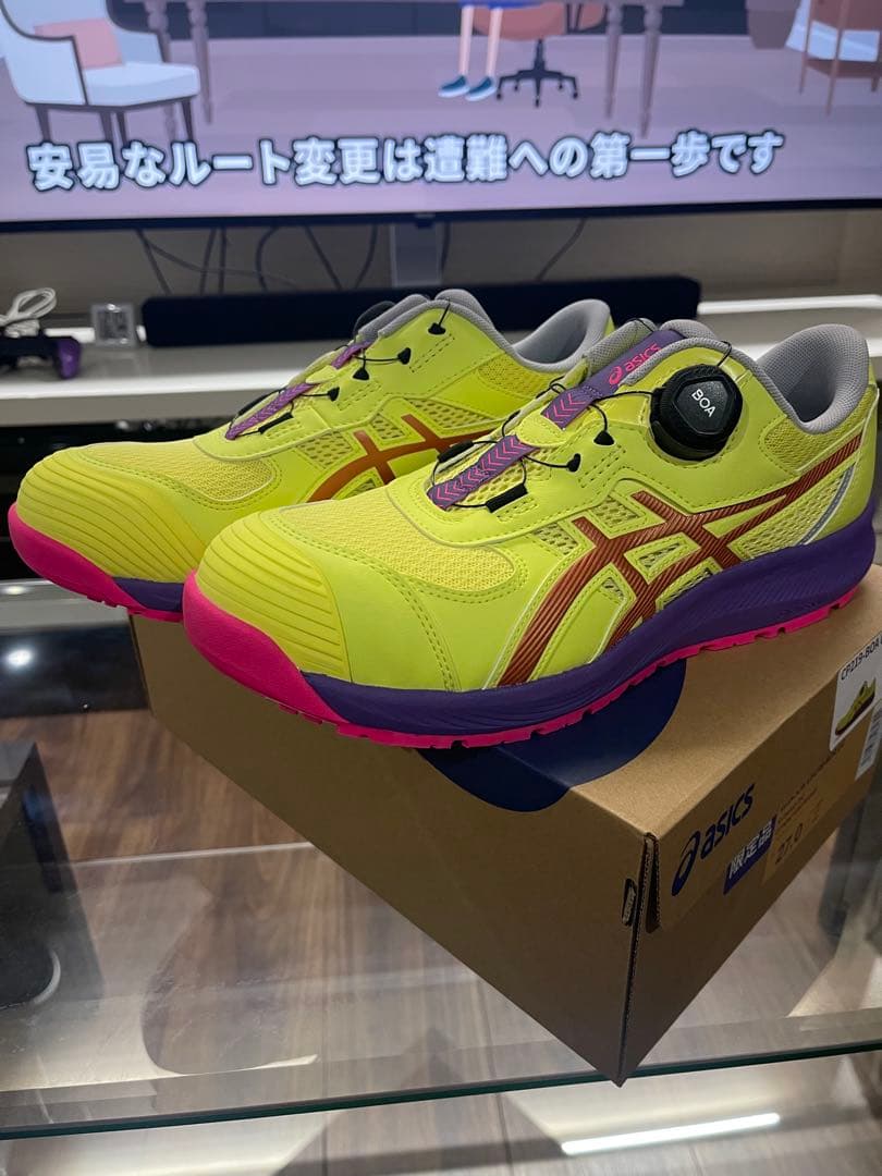 LCM限定色新品　asics WINJ08 CP219 BOA LC 27