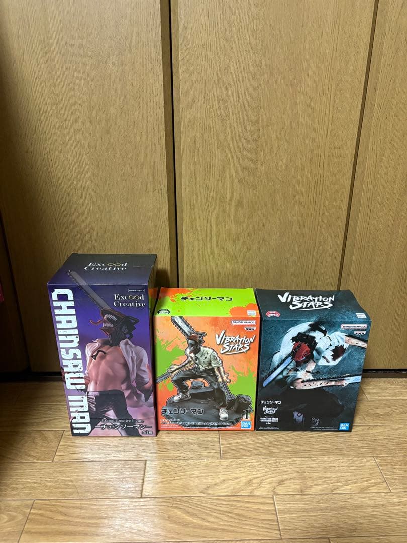 チェンソーマン フィギュア デンジ 3体セットまとめ売り - メルカリ
