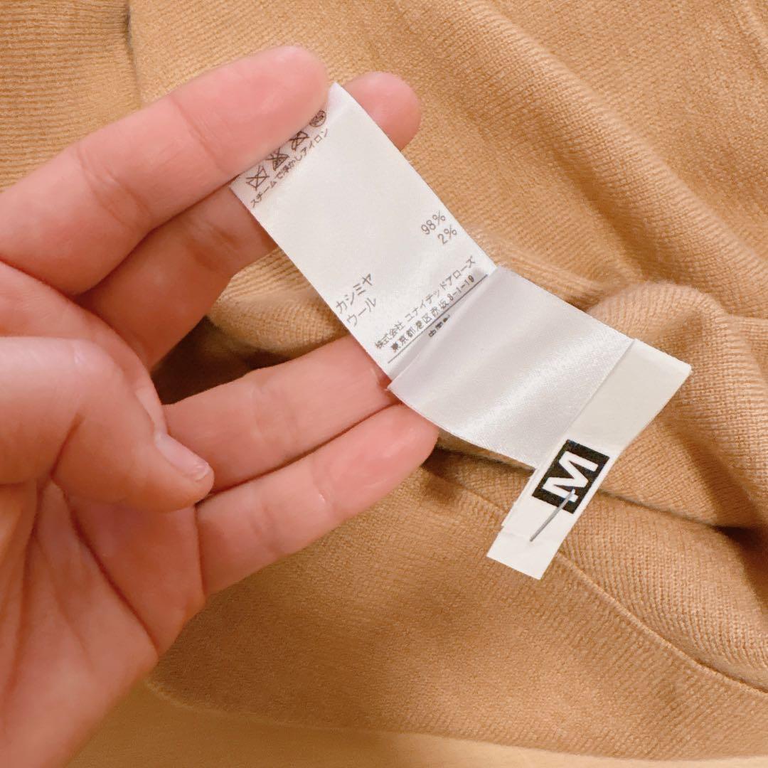Drawer カシミヤパフスリーブ神崎恵着用 定価6.6万✨Drawerカシミヤ