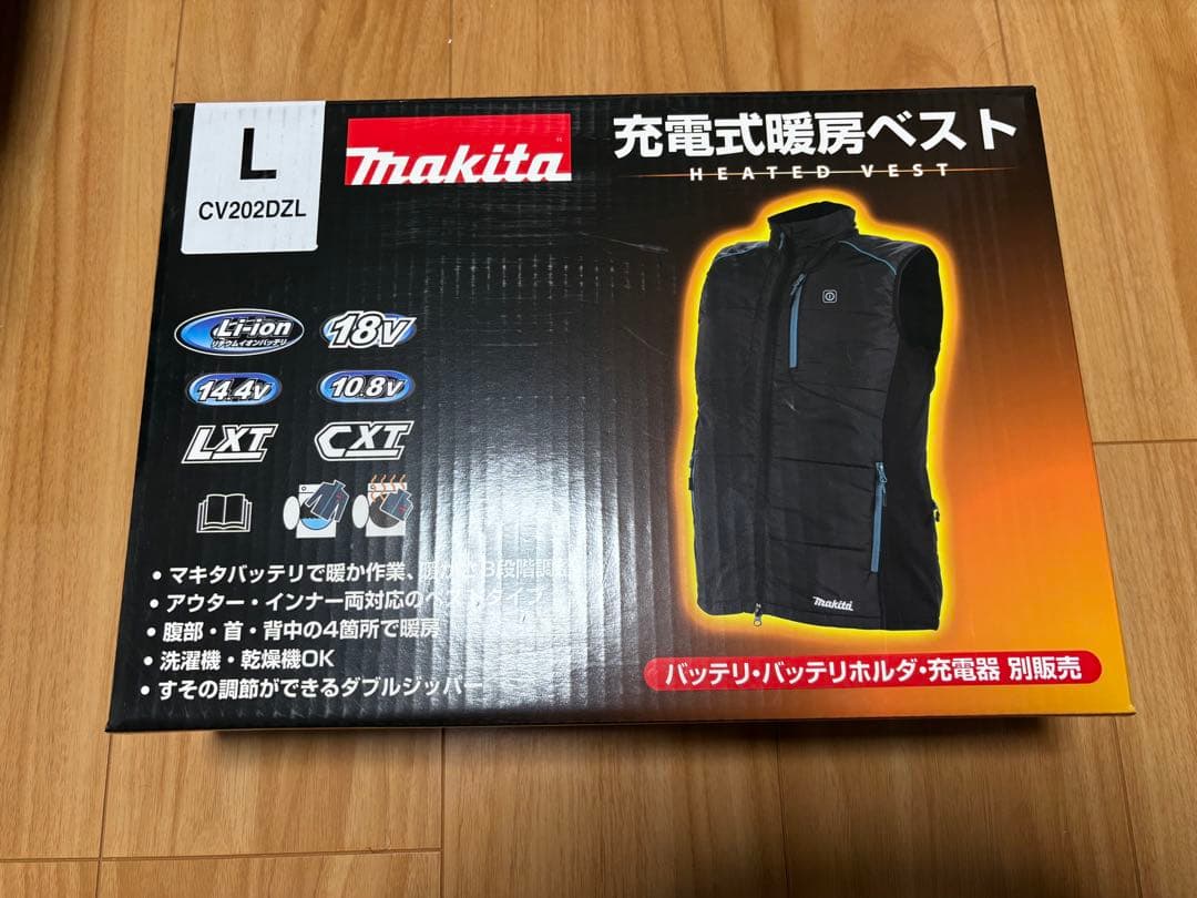 makita 充電式暖房ベスト Lサイズ CV2020ZL