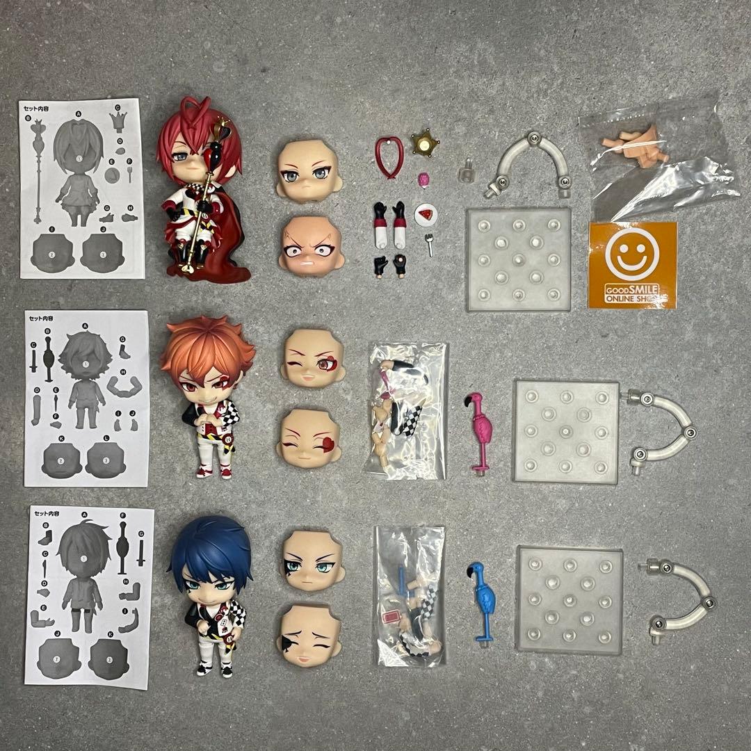 ねんどろいど　ツイステッドワンダーランド　リドル、エース、デュース　3体セット