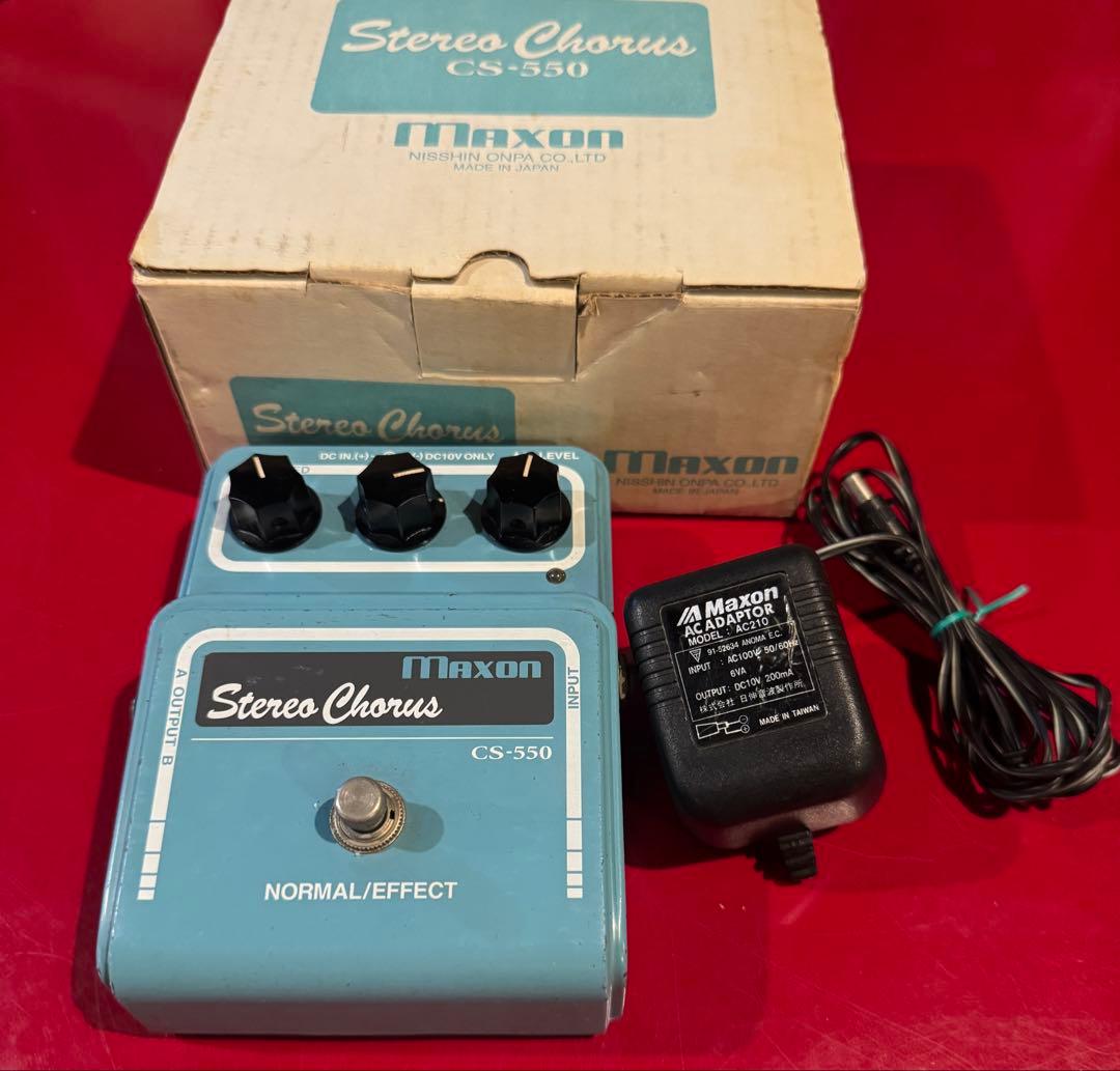 Maxon CS-550 Stereo Chorus マクソン コーラス 前期