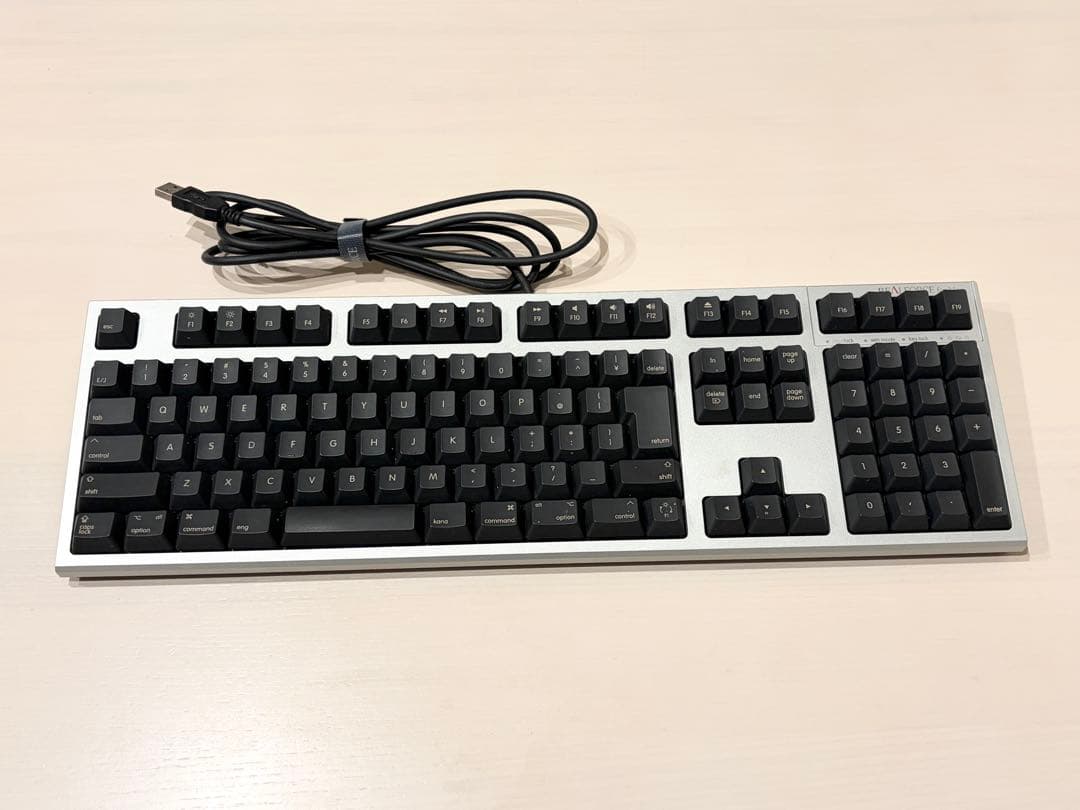 東プレ REALFORCE for Mac キーボード R2-JPVM-BK