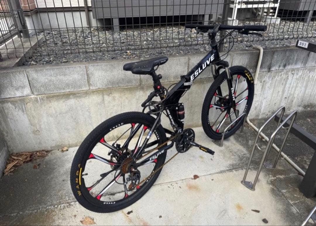 ESLUVE マウンテンバイク ブラック 楽天市場】【3月全品P5倍※要エントリー】 ESLUVE マウンテンバイク MTB