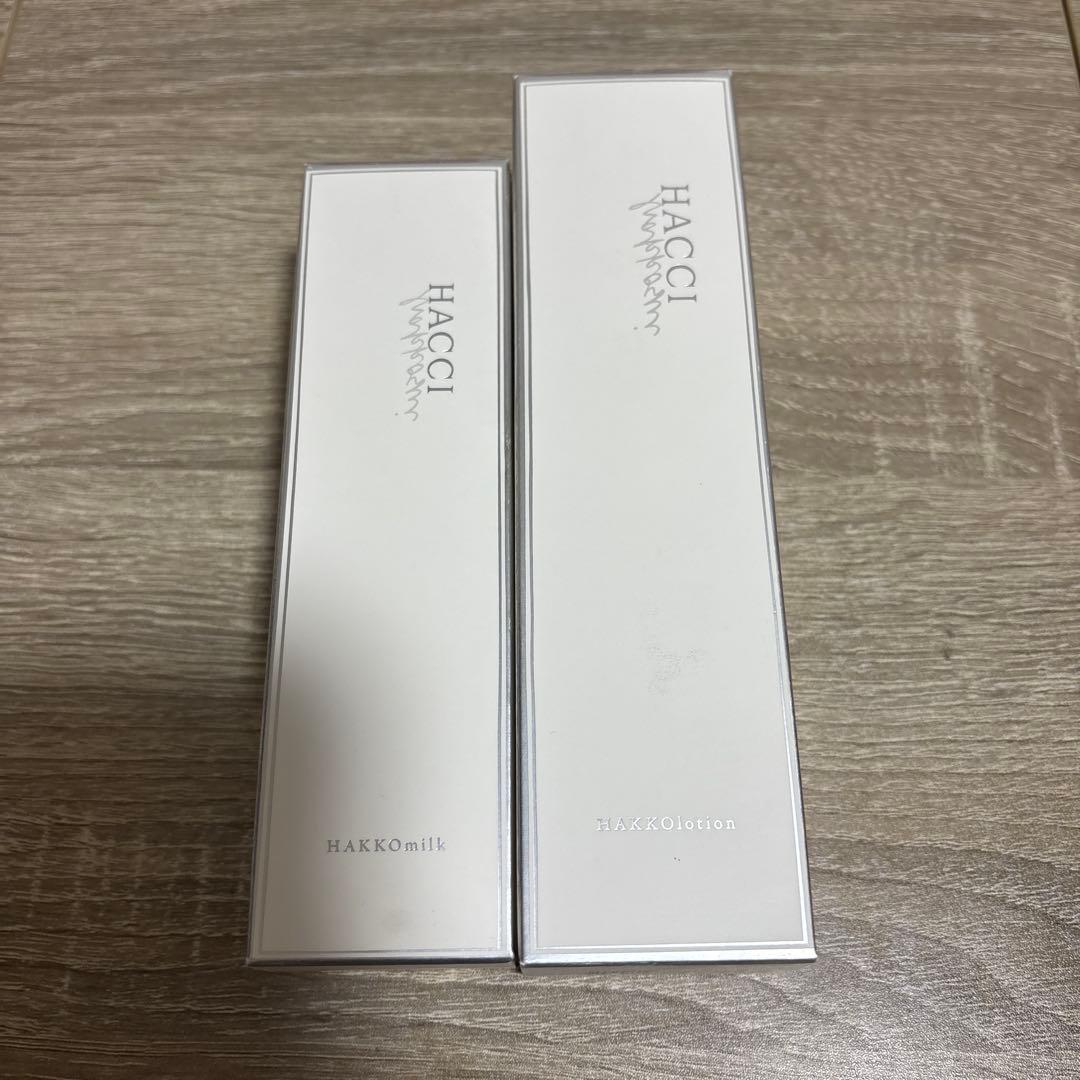 HACCI 発酵液ミルク、ローション セット 未開封 HACCI“はちみつ×発酵”の新スキンケアライン「HACCI 発酵液」誕生