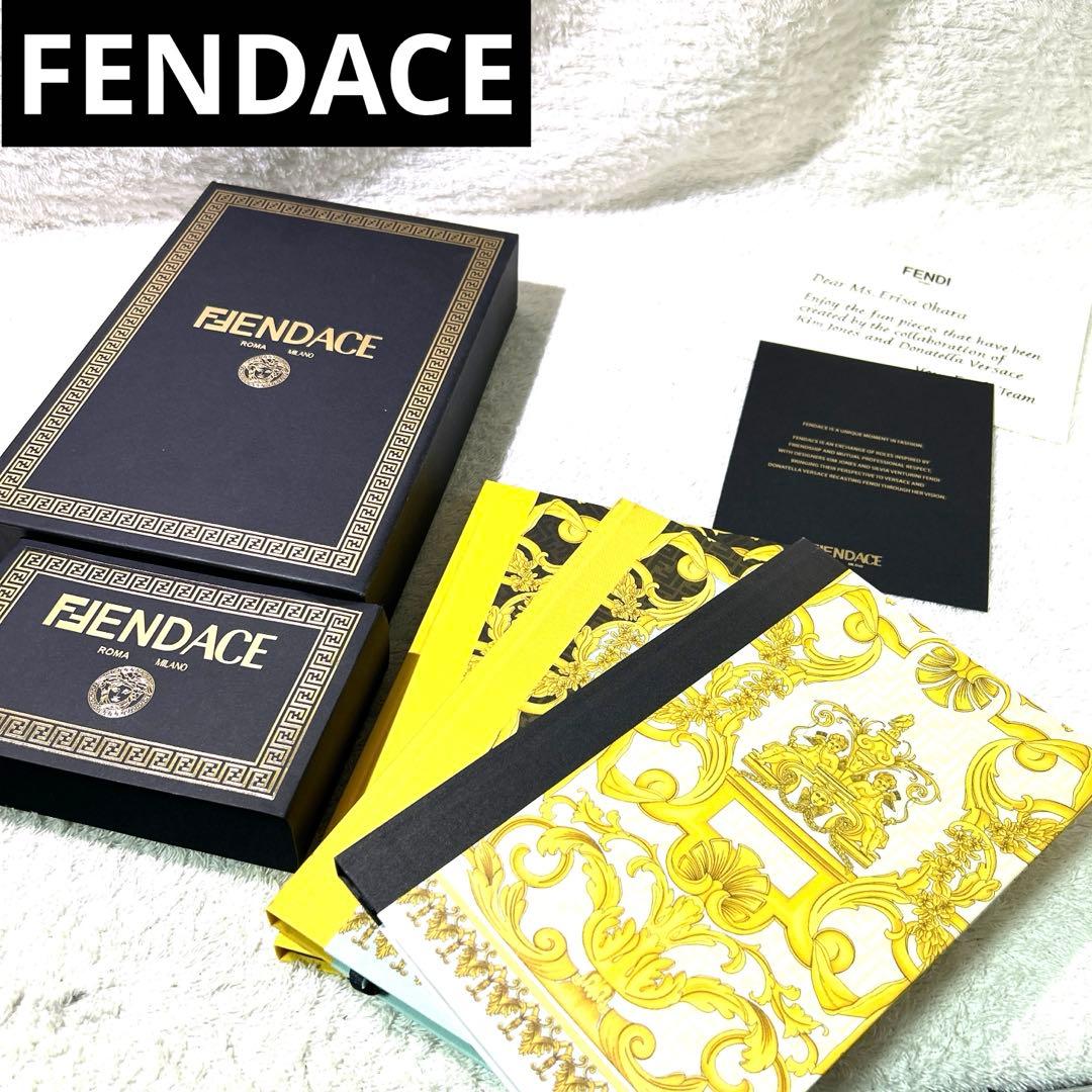 希少 未使 FENDACE フェンダーチェ フェンディ ベルサーチ ノート 3冊