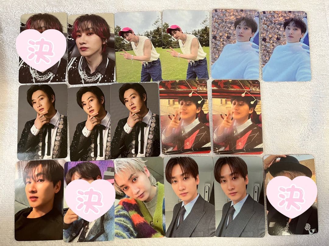 SUPER JUNIOR ウニョク トレカ セット