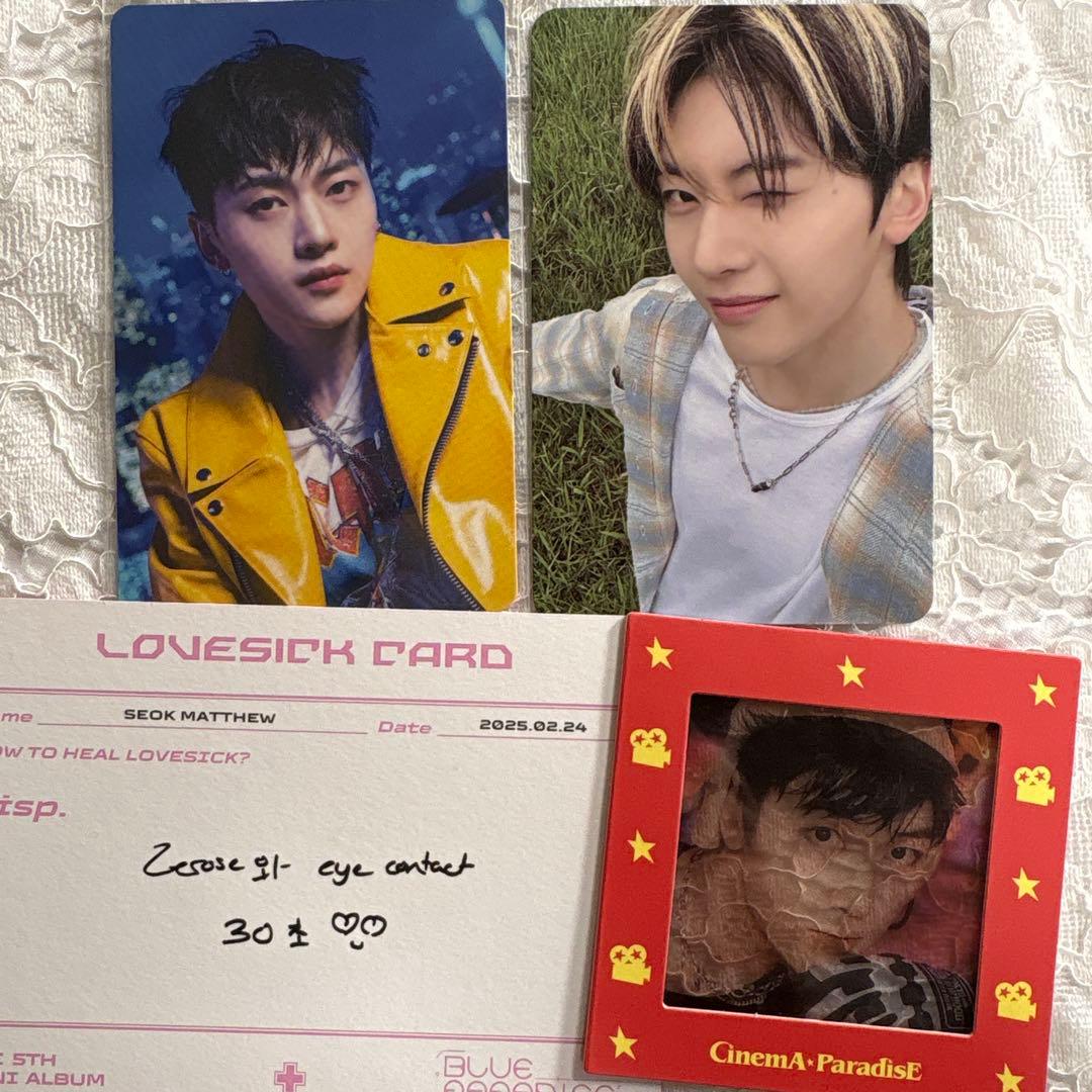 Zerobaseone マシュー トレカセット - メルカリ