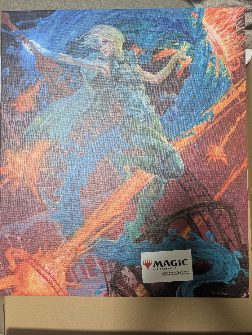 MTG Force of Will 意志の力　キャンバスアート　マジック大戦祭