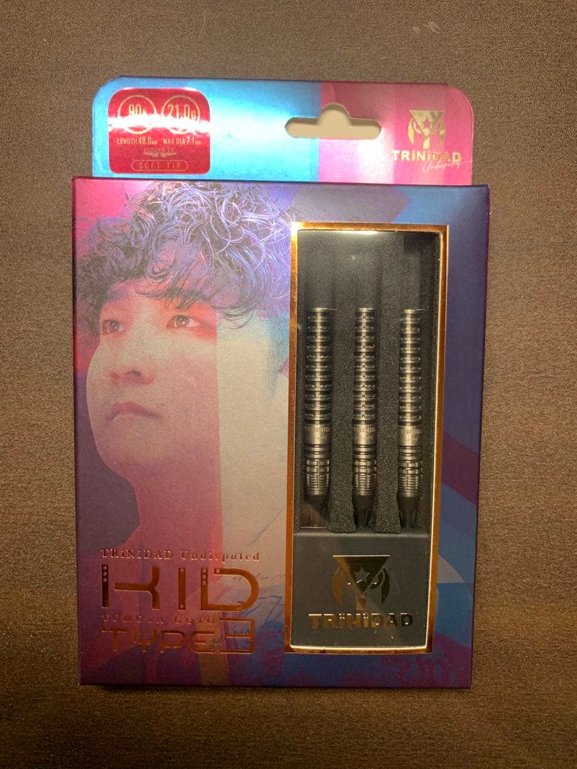 キッド タイプ3 後藤智弥モデル エスダーツ限定モデル 2BA バレル【トリニダード】キッド タイプ3 後藤智弥モデル エスダーツ限定