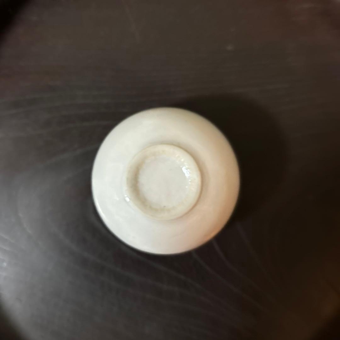 李朝 日帝時代 白磁ぐい呑み 筒盃 骨董 アンティーク 秦秀雄 白洲正子