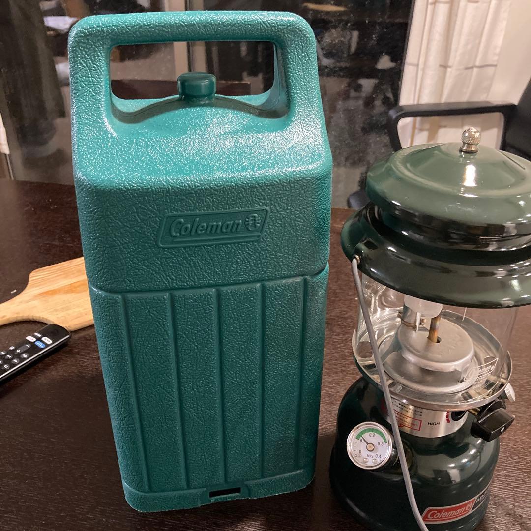 Coleman コールマン　ツーマントル　ガソリンランタン圧力計付き