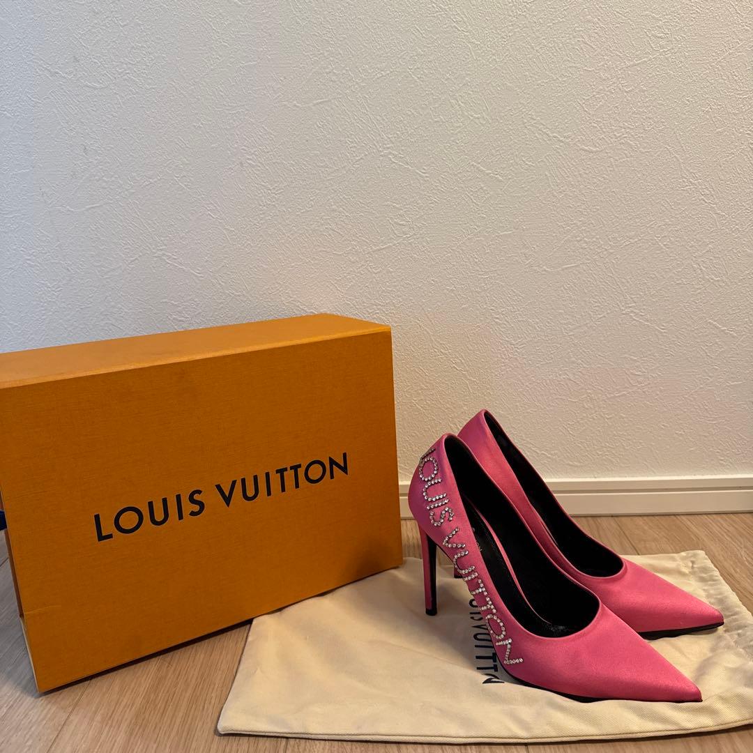 最終値下げ！！♪即発送♪LOUIS VUITTON ピンク ハイヒール